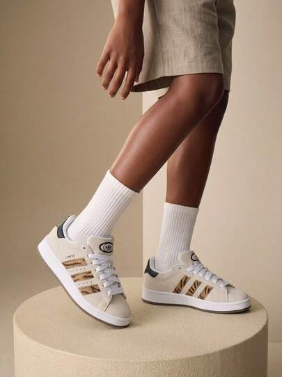 Adidas Campus 00s Kids Sneakers Wonder White / Cloud White / Core Black JS3863