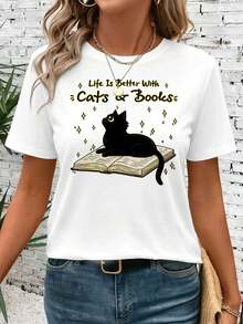 Women T-Shirts - White - View 1