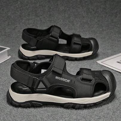  Warrior Men's River Tracing Shoes Are Lightweight, Comfortable, Breathable, Low-Key Style, Casual And Fashionable. They Are Suitable For All Year Round Wear, Durable, And Can Be Worn All Day Long. Hollow Out Thick Soled Chunky Sneakers