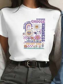 Women T-Shirts - White - View 1