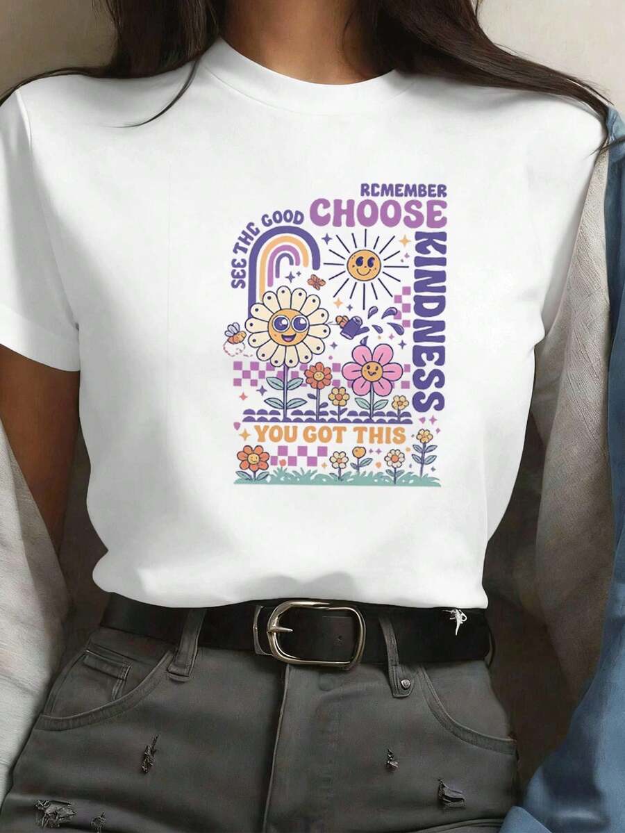Women T-Shirts - White - View 1
