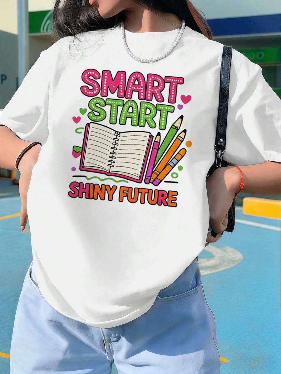 Women T-Shirts - White - View 1