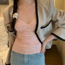 Women Tank Tops & Camis - Rose - View 4