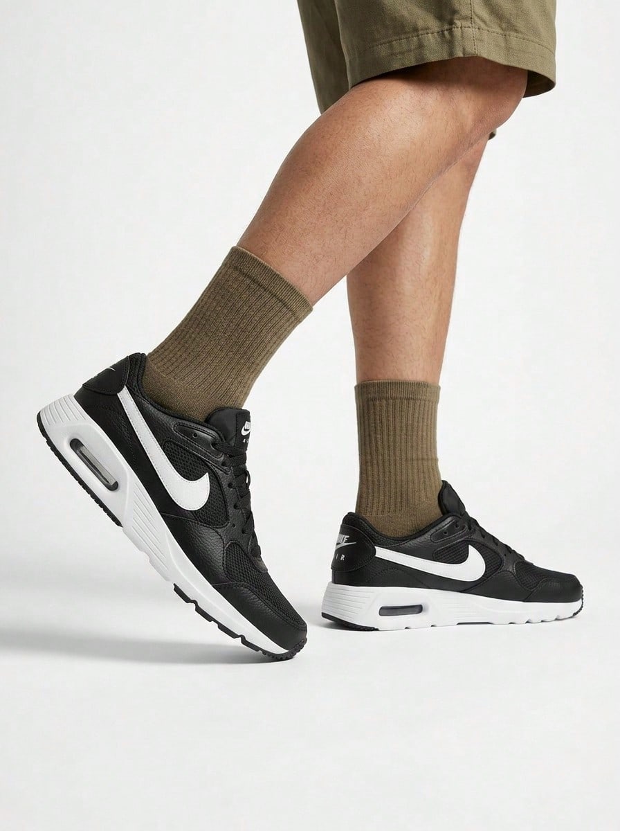 Giày thể thao thường ngày Air Max Sc cho nam - Đen/Đen/Trắng - Xem 1