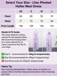 Women's Sleeveless Backless Ruffle Hem A-Line Midi Dress, Suitable For Party, Night Out, Summer - Purple - View 9
