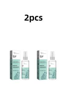 寵物薄荷清新口氣噴霧，貓狗口腔清潔除臭除味護理噴霧，適用於犬貓日常口腔護理 - 彩色 - 查看 11