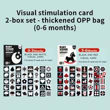 Children's Visual Tracking Training Cards And Visual Stimulation Cards, Baby Visual Stimulation Black And White Cards, Early Education Training Cards, Used For High Contrast Children's Visual Stimulation, Learning Card Gifts - Visual Stimulation Card - View 15