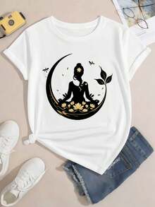 Women T-Shirts - White - View 2