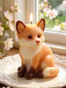 3D Fuchs & Welpen Silikon Form, süßes sitzendes Fuchs-Hund Stereo Design, wiederverwendbare leicht zu entformende Gießform für Harz, DIY Handwerkszeug für Aromatherapie Kerzen, handgemachte Seife, Gips, Epoxidharz Ornamente, luxuriöse Wohnzimmer Dekoration, kreative Feiertagsgeschenke & Großhandelsartikel - A - Übersicht 5