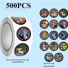 Hasbro Bộ 500 cuộn sticker hoạt hình, dùng trang trí sổ lưu niệm, điện thoại, quà tặng, chống thấm nước, dùng cho cà phê, văn phòng phẩm, hành lý. - Nhiều màu - Xem 7