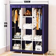 AMAZING VISION Bedroom Armoires - Purple - View 9