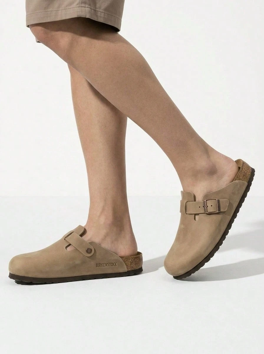 Birkenstock Boston SFB LEOI Tabacco Brown - TobaccoBrown - View 1