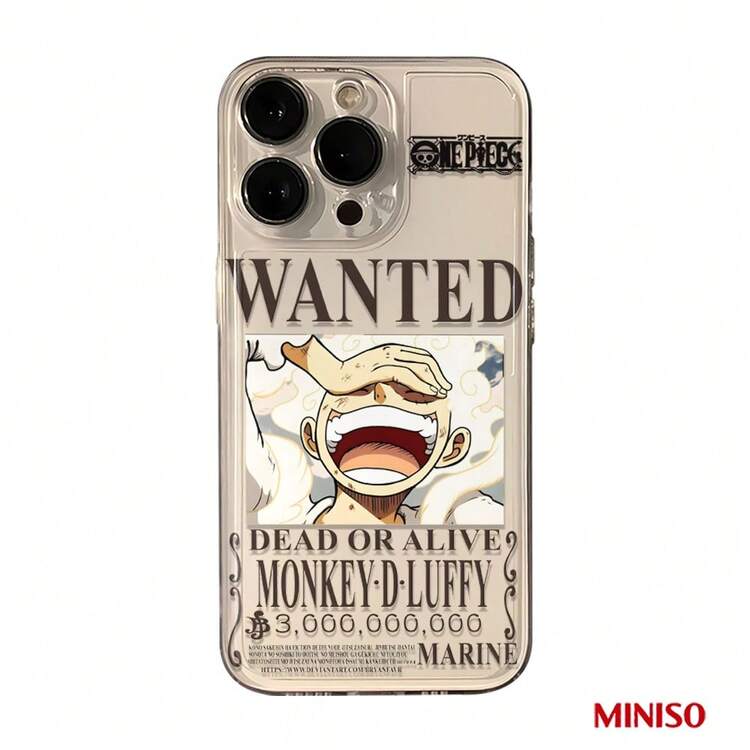 One Piece Luffy Gear 5 Wanted Poster Phone Case Compatible With