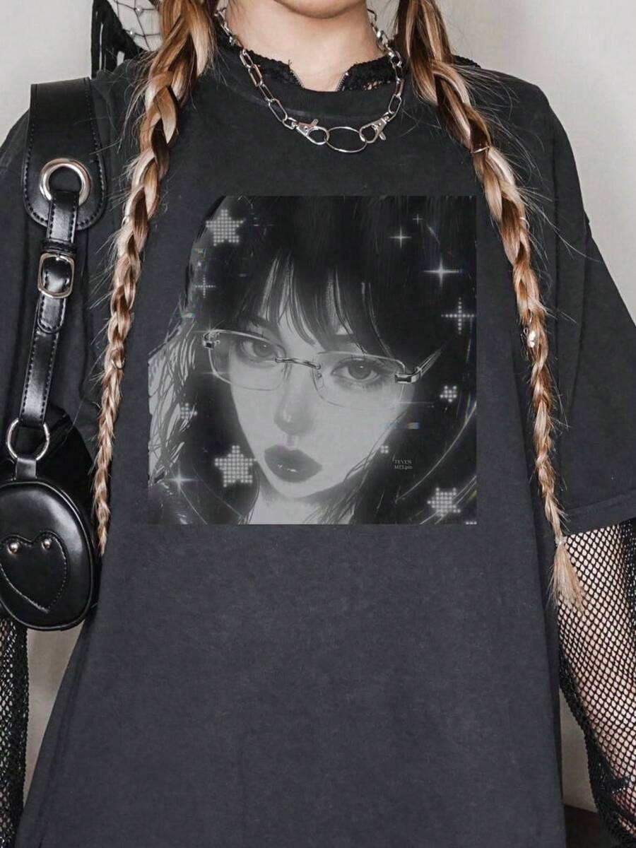 Women T-Shirts - Black - View 1