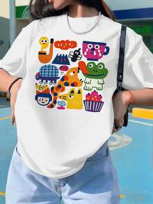 Women T-Shirts - White - View 1