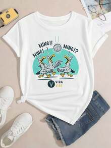 Women T-Shirts - White - View 2