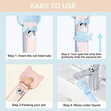 Muỗng ăn hình cú mèo cán dài, dụng cụ múc thức ăn cho mèo dùng hàng ngày. - 10ml - Xem 4
