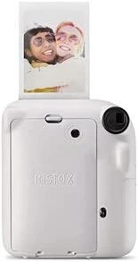 FujiFilm Appareil photo instantané Instax Mini 12, avec exposition automatique et objectif selfie inclus, blanc argile - Voir 3