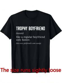 Trofeo novio tee de novia_ divertido novio tee regalo unisex camiseta mujer camiseta - Negro - Ver 2