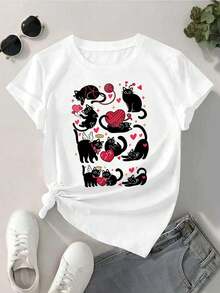 Women T-Shirts - White - View 2