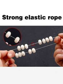 10pcs Elastic Beading Cord, Glass Beading String, DIY Handmade Jewelry String, Transparent Crystal Elastic Rope, Beading Cord For Making Bracelets, Necklaces, Pendants And Jewelry - Multicolor - View 9