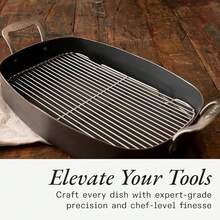 Made In Cookware | Roasting Pan Rack | Stainless Steel | Electropolishing - Silver - View 7