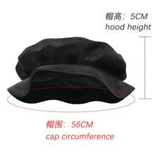 Cosplay Clothing - 260401 Medieval Men's Hat 5 Black - View 1
