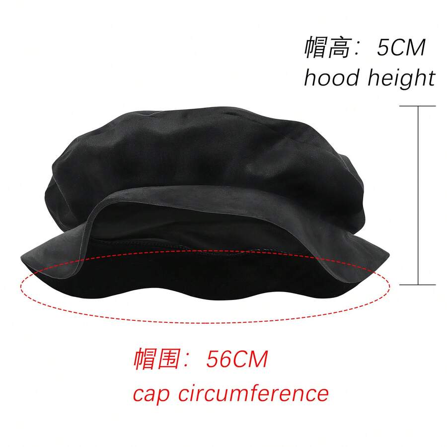 Cosplay Clothing - 260401 Medieval Men's Hat 5 Black - View 1