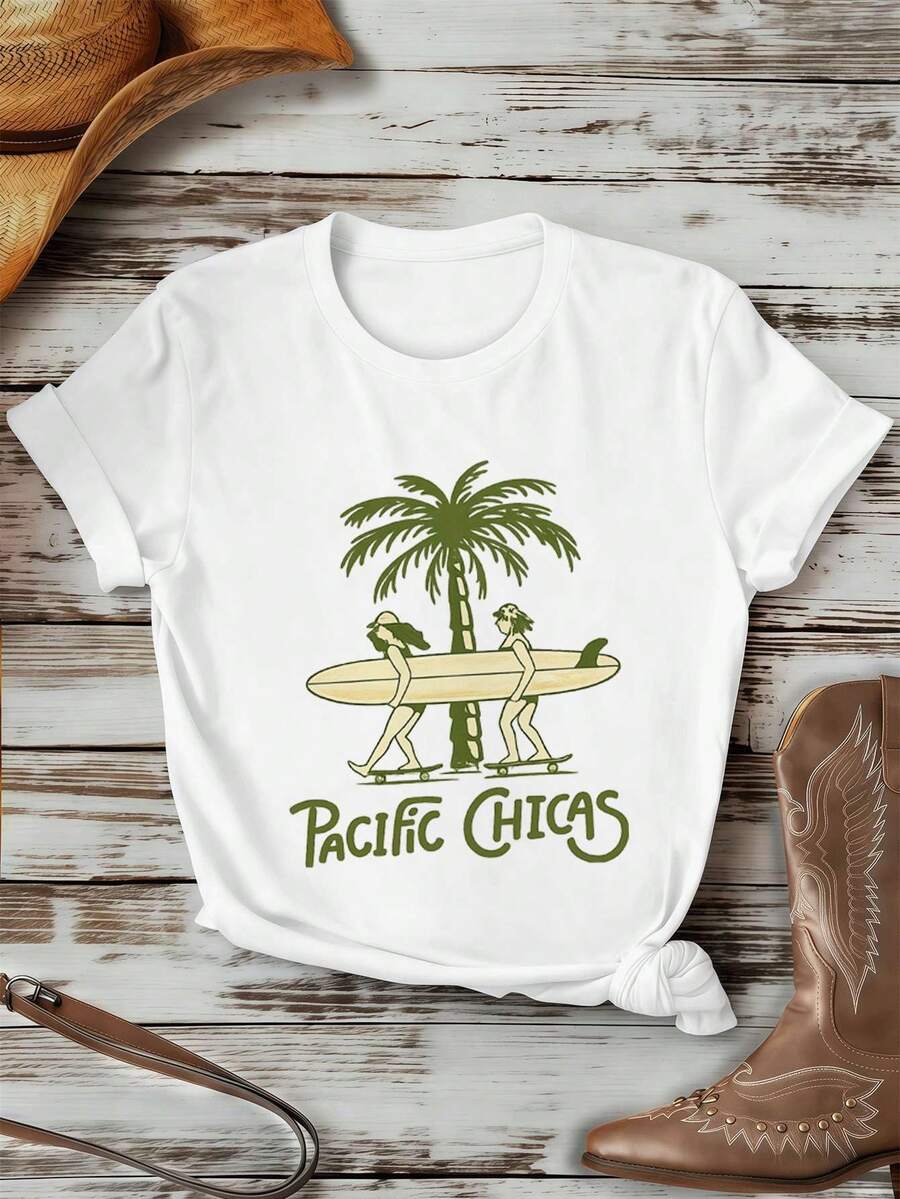 Women T-Shirts - White - View 1