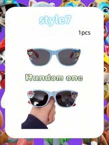 Paw Patrol 1pc Dog Patrol Theme Party Photo Prop Glasses Decor, Handmade Dog Shaped Paper Mask Suitable For Party, Ball, Perfect Party Decoration, Women's Small Gift Souvenir, Cute Aesthetics, Valentine's Day, Gift, Decor, Home Decor, Valentine's Day Gift - Multicolor - View 9