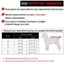 1pc Female Dog Diapers,Reusable Highly Absorbent Physiological Pants,Prevent Leakage & Harassment, Suitable For Urination Or Incontinence,For Small Dog & Puppy - Multicolor - View 3