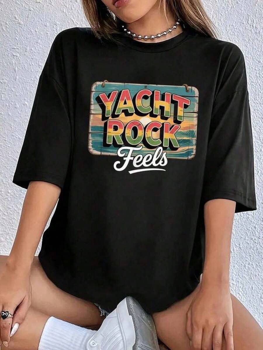 Women T-Shirts - Black - View 1