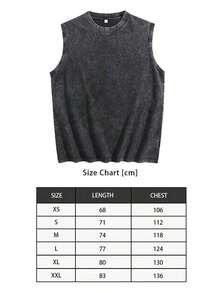 Y2KCHAOS 210g Washed Pure Cotton Vest Men's Vest Streetwear Style American Casual Wear West Coast Choppers Graphic Print Motorcycle Culture Inspired Design For Men And Young Adults-Vintage Street Style Unisex Loose Cotton Short Sleeve Crew Neck T-Shirt - 黑色 - 查看 5