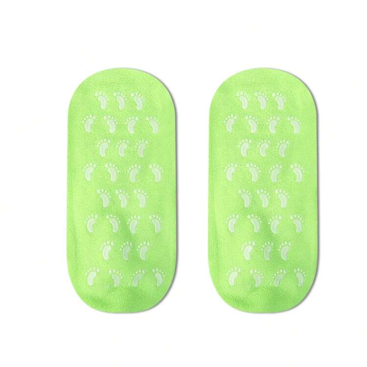 Feuchtigkeitsspendende Socken, rutschfeste Gel-Socken, Feuchtigkeitsspendende SPA-Socken für Frauen, weiche Gel-Schlaf-Socken. Hohe Elastizität, wiederverwendbare, mit Aloe Vera angereicherte SPA-Socken, nächtliche Feuchtigkeitspflege, rutschfestes Gel-Design für Ferse und Zehen, geeignet für trockene, raue Haut für Männer und Frauen, Fußpflege für Zuhause - Einheitsgröße - Übersicht 17