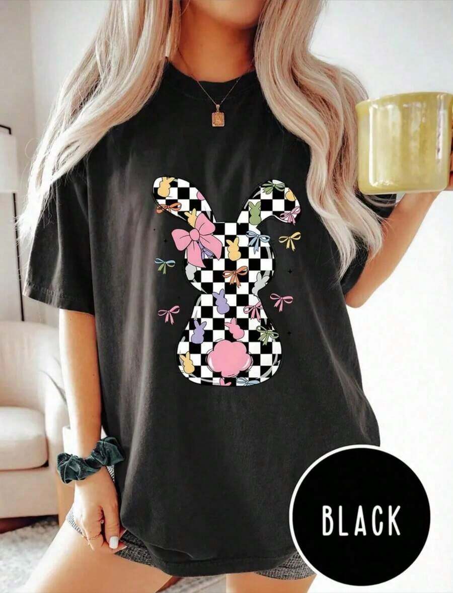 Women T-Shirts - Black 5 - View 1