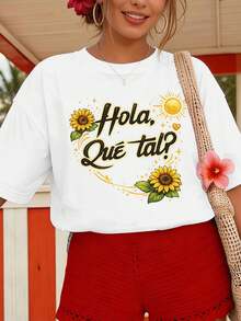 Women T-Shirts - White - View 1
