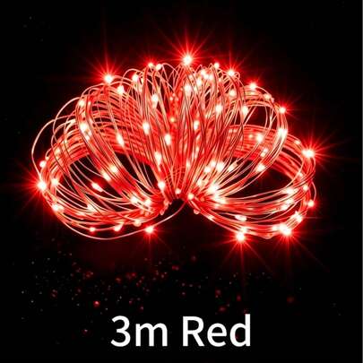 Bộ 6 dây đèn LED xanh lá cây dài 30 feet, có chế độ nhấp nháy và sáng liên tục, thích hợp trang trí phòng ngủ, tiệc tùng, đám cưới, trang trí chai thủy tinh, sử dụng pin (không bao gồm pin).
