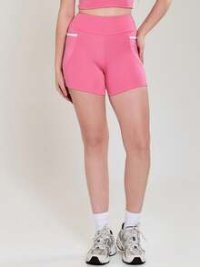 Fitness Bermuda Shorts With Pockets 11295 - Rosa - Ver 5
