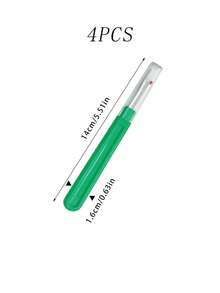 4件套大号拆线器，加长人体工学手柄，轻松拆解厚布料，大面积刺绣去除毫不费力，刀片配有红色硅胶球，防止布料损伤，防滑ABS手柄带凹槽，贴合手掌，防汗防绒，操作精准 - 拆線器 - 查看 10