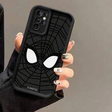 Miniso 1pcs Marvel Spider-Man Minimalist Web & Eyes Monochrome Mask Design Phone Case Suitable For Samsung Galaxy S26 Ultra/S26 Plus/S26/S25 Ultra/S25 Plus/S25/Galaxy S24 Ultra/S24 Plus/S24/S24 FE/S23 Ultra/S23 FE/S22Ultra/S22 Plus/S22/S21 Ultra/S21 Plus/S21/S21 FE/A13/A14/A15/A16/A17/A33/A34/A35/A36/A52/A53/A54/Galaxy Note20Ultra/Galaxy Note20 Galaxy S25 Case Galaxy S25 Case Galaxy S25 Ultra Case Plus Stocking Stuffers The Girlfriend - 咖啡棕 - 查看 3
