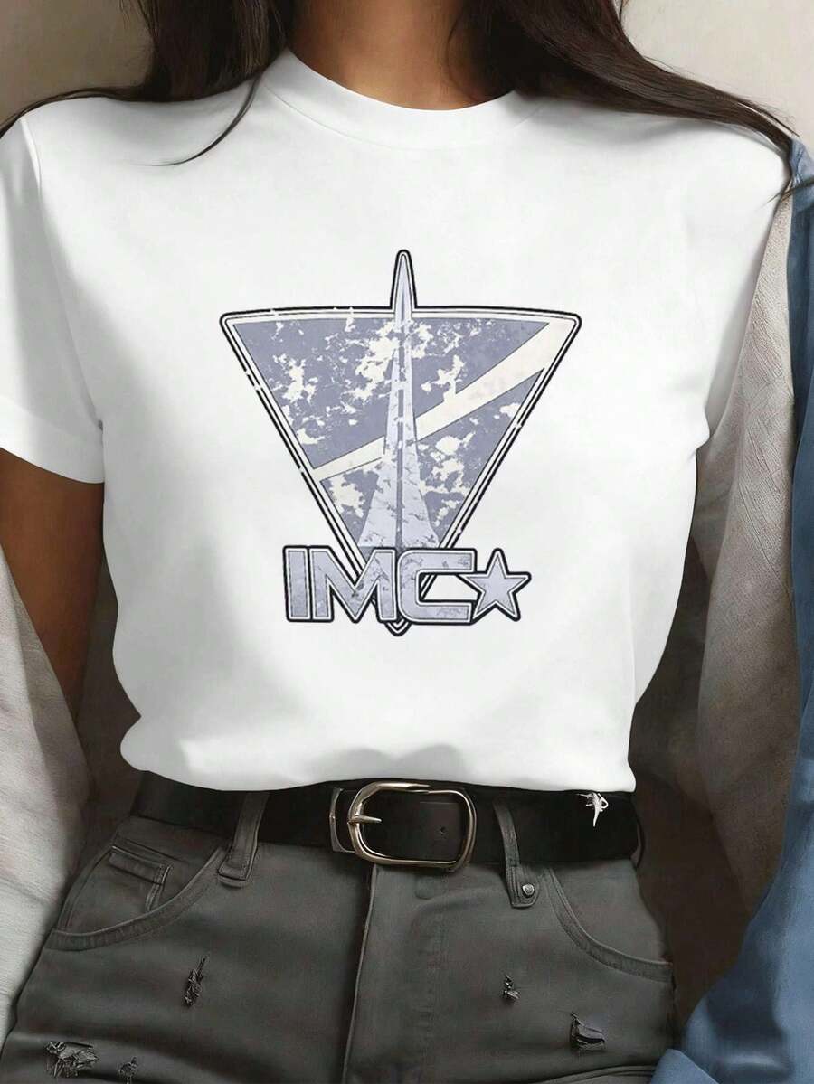 Dam-T-shirts - Vitt - Visa 1