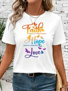 Women T-Shirts - White - View 1