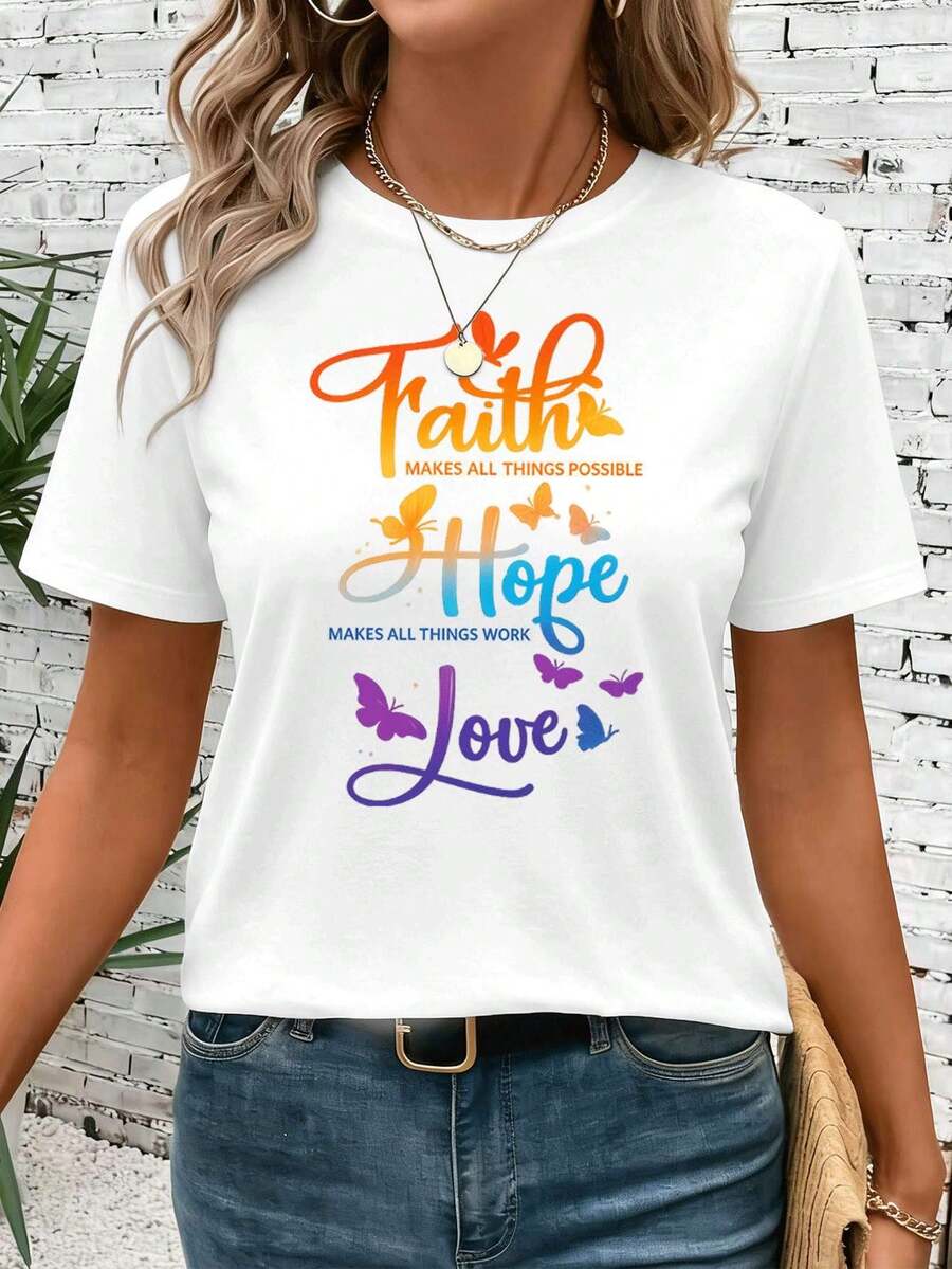 Women T-Shirts - White - View 1