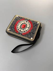 Ví đựng thẻ đa năng phong cách Bohemian bán chạy nhất với họa tiết cây tiền, mắt, công, lá, hộp đựng thẻ dung lượng lớn, ý tưởng quà tặng sáng tạo cho bản thân hoặc bạn bè, quà tặng giáo viên, quà sinh nhật. - Nhiều màu - Xem 3