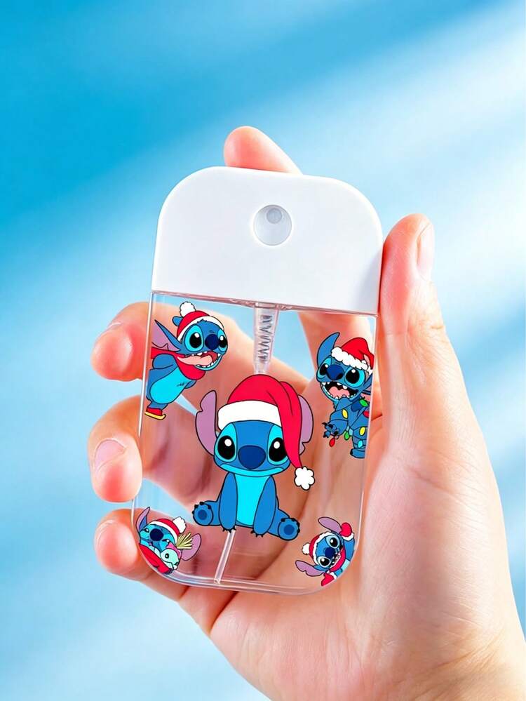 Chai xịt tái sử dụng 50ml hình Stitch/Mickey của Disney, bình xịt nước hoa hoạt hình cầm tay, chai xịt chống rò rỉ kích thước bằng thẻ bài dùng đựng cồn, nước tẩy trang, xịt dưỡng ẩm, vật dụng cần thiết khi đi du lịch, thiết kế nhân vật Disney dễ thương, hộp đựng trong suốt bền chắc với vòi phun nano, bình đựng chất lỏng tái sử dụng cho trường học, văn phòng, ngoài trời, nước rửa tay, mỹ phẩm, chăm sóc da, lý tưởng cho thanh thiếu niên và người lớn, phụ kiện thiết thực sử dụng hàng ngày và khi đi du lịch, món quà tuyệt vời cho người hâm mộ Disney. - A - Xem 18