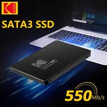 Ổ cứng SSD Kodak 1TB SATA3, dung lượng 512GB, 256GB, 128GB, kích thước 2.5 inch, tốc độ cao 6Gbps, dành cho máy tính để bàn và laptop. - Xem 1