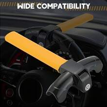 2026 Hot Universal RV & Car Steering Wheel Lock, 1PC Heavy-Duty Anti-Theft-Bar Vehicle Security Lock, Durable Safety Fixator Device, Battery-Design, Easy Installation And Use.Widely Compatible With, Trucks, RVs And Various Vehicles.Effectively Prevents Theft, Enhances Travel Safety, Sturdy And Wear-Resistant Long-Term Outdoor And Daily Vehicle. - 1 - View 8