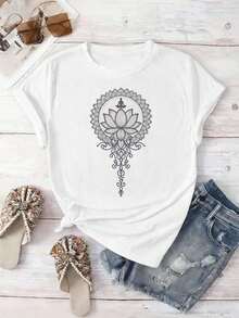 Women T-Shirts - White - View 2