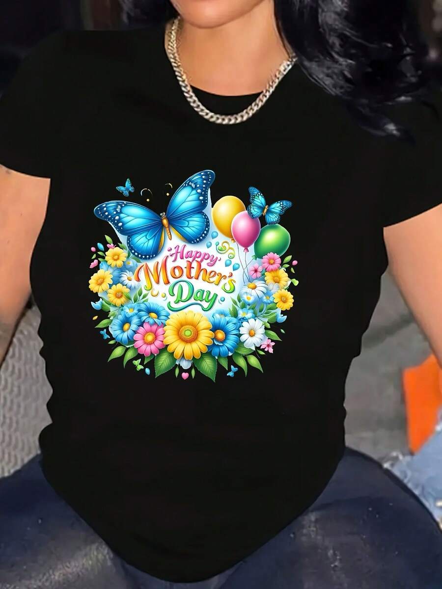 Women T-Shirts - Black - View 1