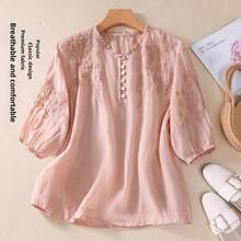 Women Blouses & Shirts - Rose - View 1